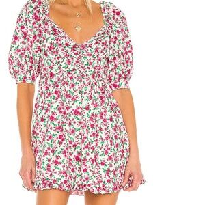 For Love And Lemons petal mini dress